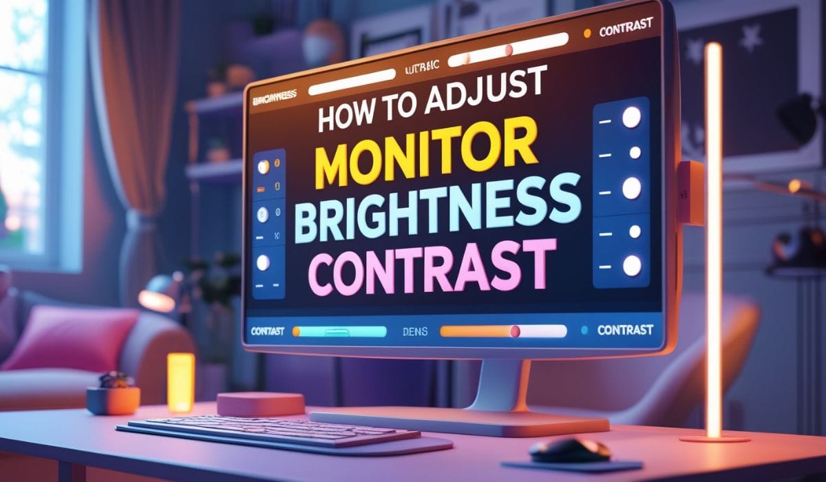 Best Contrast and Brightness Setting for a Monitor