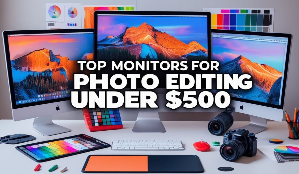 Monitors for photo editing